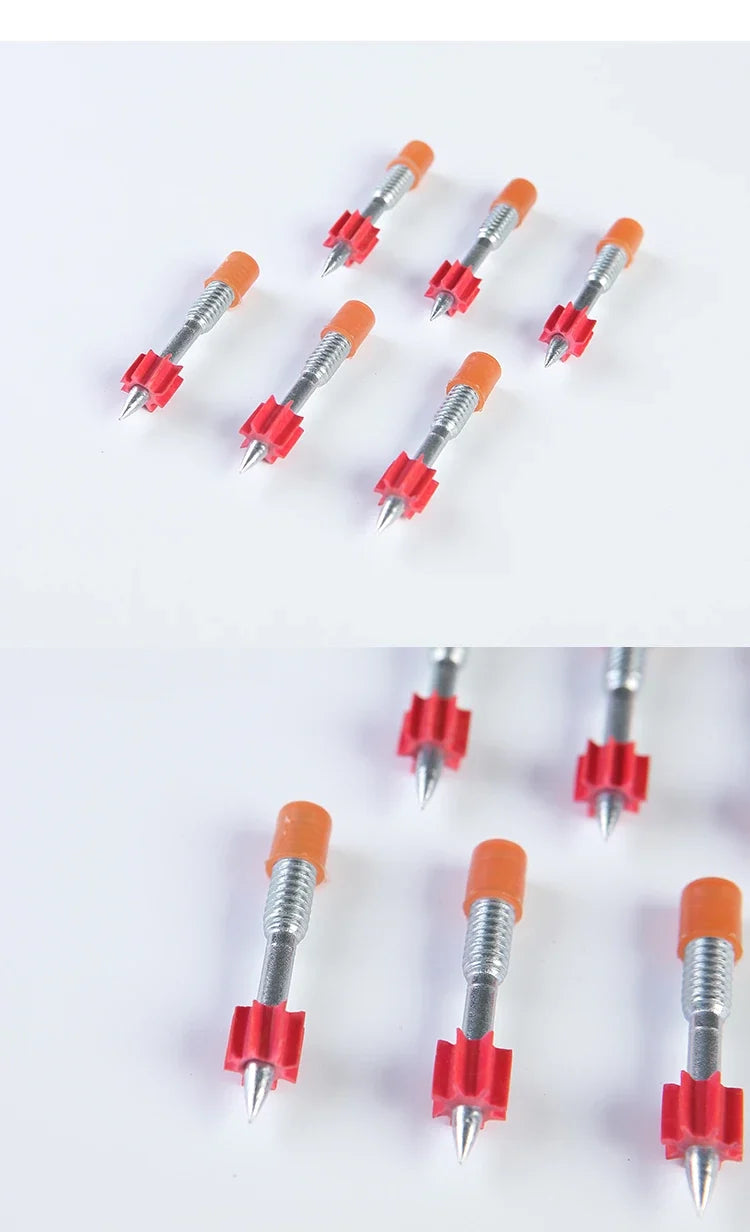 M1/4 threaded pins: five shank lengths